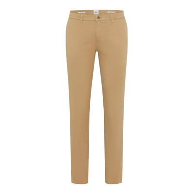 Chinohose BRAX "Style FABIO IN", Herren, Gr. 44, Länge 30, beige, 67% Leinen, 30% Baumwolle, 3% Elasthan, Hosen Image