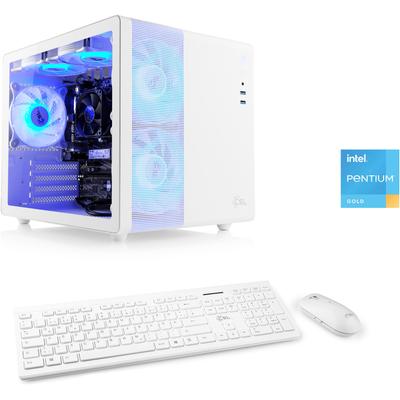 CSL PC "Cube V24237", weiß, Microsoft Windows 11 Home (64 Bit), 8 GB RAM, Computer Image