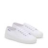 Sneaker SUPERGA "3750 LEGGERA", Gr. 41, weiß, Textil, sportlich, Schuhe