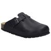 Clog JOSEF SEIBEL "Hermine 04", Damen, Gr. 43, schwarz, Leder, klassisch, Schuhe, Hausschuh, Schlupfschuh mit Schnallenverschluss