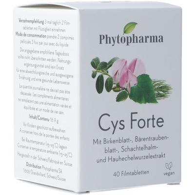 Phytopharma Cys Forte Filmtabl 40 Stk St Filmtabletten Image
