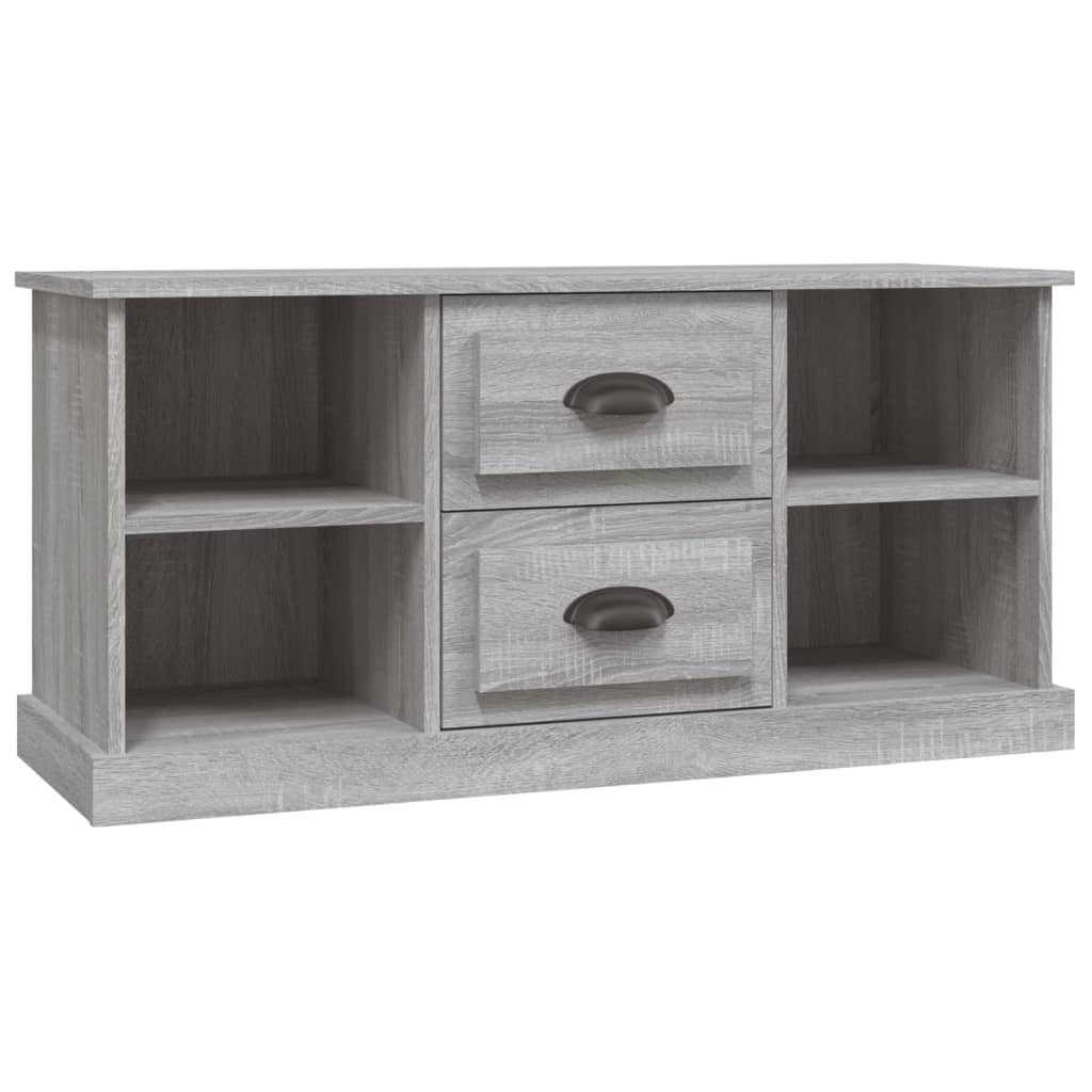 vidaXL TV-Schrank Grau Sonoma 99,5x35,5x48 cm Holzwerkstoff Image
