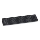 Verbatim 2.4Ghz Wireless Slimline Keyboard Plug And Play USB Receiver Compatible with PC Laptop