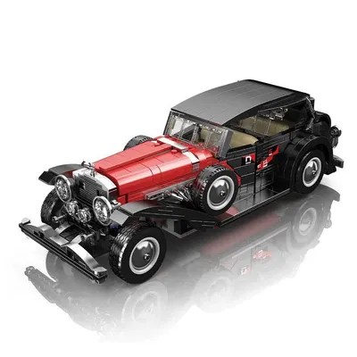 MK-10114 Technisches Auto DSBG Modell City Racing Serie Kreative DIY Spielzeug Bausteine Jungen Weihnachtsgeschenke 1308 Stück Image
