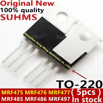 (5piece) 100% New MRF475 MRF476 MRF477 MRF485 MRF486 MRF497 TO-220