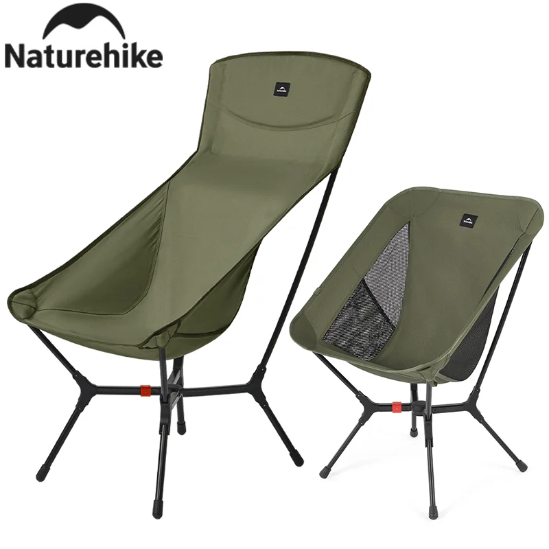 Naturehike 2025 YL01 Ultraleichter, automatischer Klappstuhl mit Schnellverschluss, tragbarer Outdoor-Camping-Strandstuhl, hält 150 kg stand Image