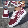 HKDQ Graffiti Unisex-Sneaker, leichte Herren-Skateschuhe, lässiger Sneaker für Männer und Frauen, rote Skateboard-Schuhe, Herren-Sportschuhe