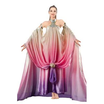 Padme Cosplay Lake Dress Movie Space Battle Costume Fantasy Outfits Halloween Carnival Party Suit Image