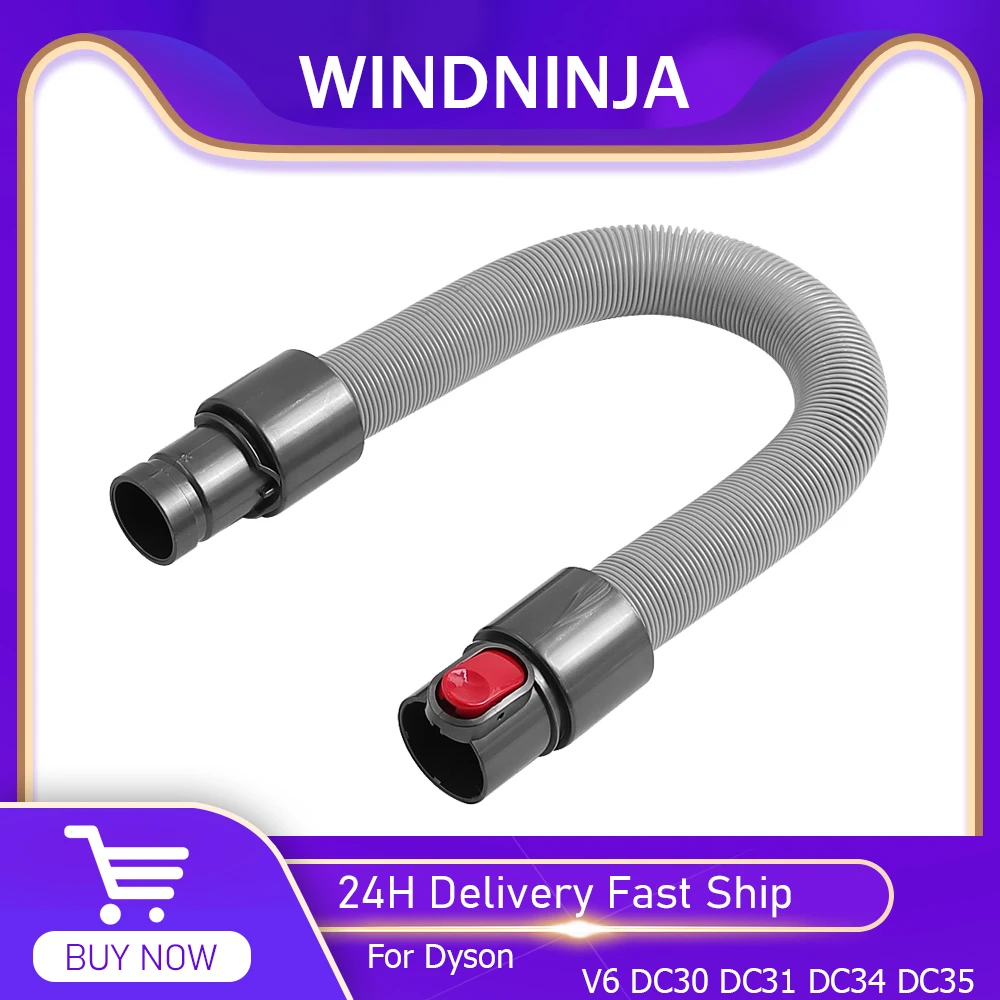 Schlauch für Dyson V6 DC30 DC31 DC34 DC35 DC44 DC45 DC58 DC59 DC61 DC62 DC74 Handstaubsauger Einziehbarer Verlängerungsschlauch Teil Image