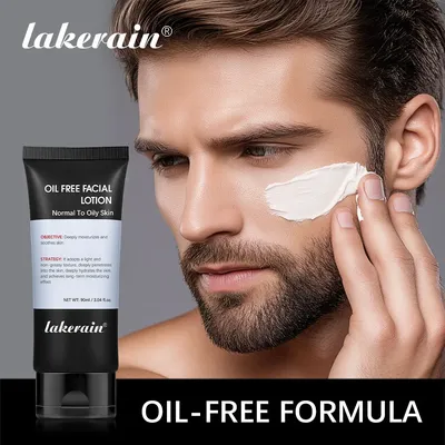 Men’s Hydrating Cream Oil Free Facial Lotion Moisturizer for Normal Oily Skin deeply moisturizing hydrating Skincare Firm skin