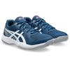 Hallenschuh ASICS "UPCOURT 6 GS", Gr. 35,5, mako blau, weiß, Synthetik, sportlich, Schuhe, für Hallensport