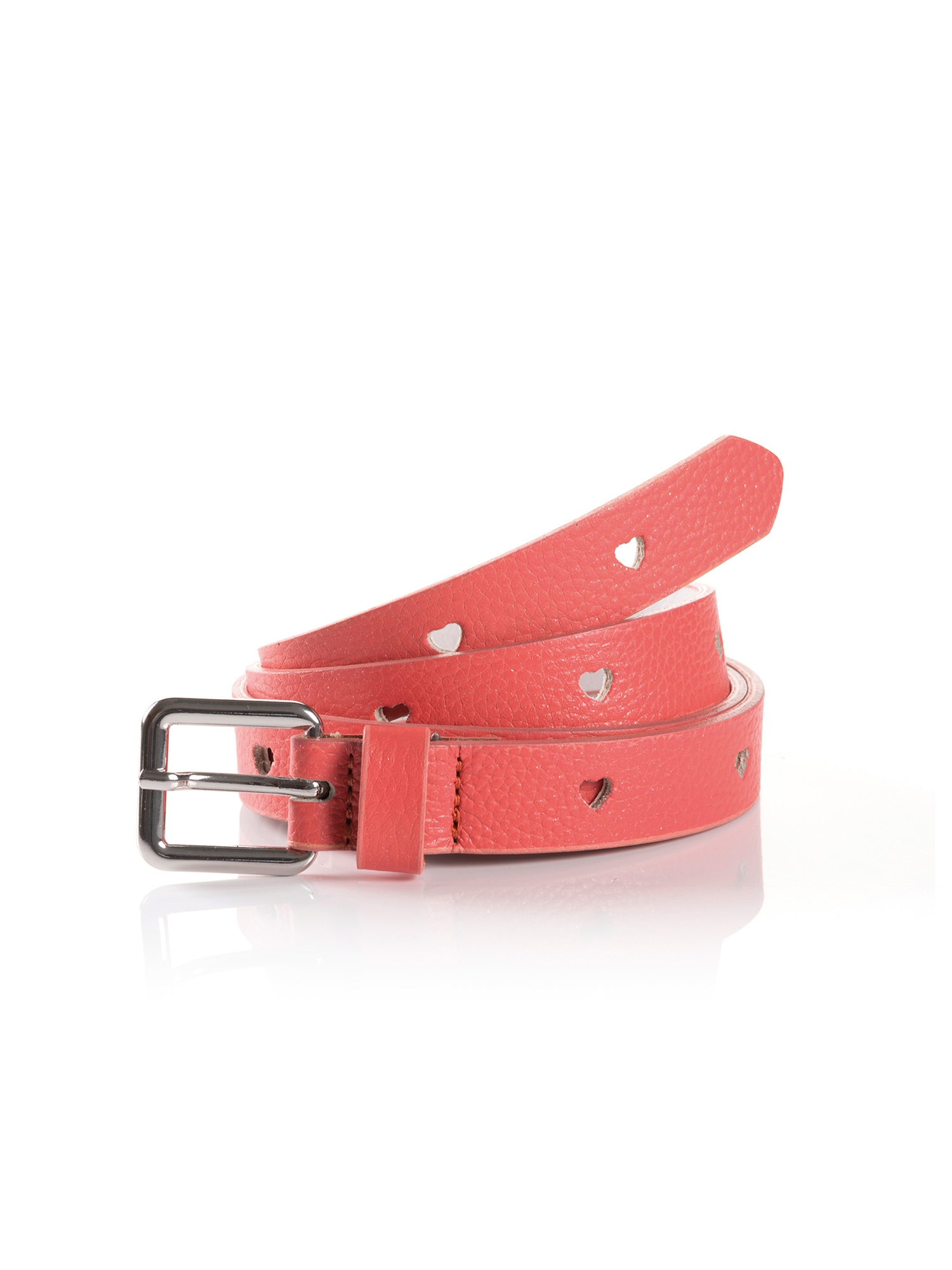 Synthetikgürtel TOM TAILOR "TTPEACH", Damen, Gr. 70, rosa, Materialmix, Casual,Modisch, Gürtel, 2 cm breiter Kinder Gürtel, Mädchen Image