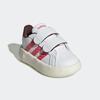 Klettschuh ADIDAS SPORTSWEAR "ADIDAS DISNEY MINNIE MAUS KIDS GRAND COURT 2.0 SCHUH", Gr. 26, weiß (cloud weiß, pink fusion, pure ruby), Synthetik, sportlich, Schuhe, Design auf den Spuren des adidas Superstar, für Kinder