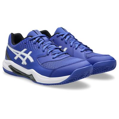 Tennisschuh ASICS "GEL-DEDICATE 8 CLAY", Gr. 42,5, schwarz cobalt, weiß, Synthetik, sportlich, Schuhe, Sandplatzschuhe für Ascheplätze Image