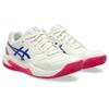 Tennisschuh ASICS "GEL-DEDICATE 8 CLAY", Gr. 39,5, cream, schwarz cobalt, Synthetik, sportlich, Schuhe, Sandplatzschuhe für Ascheplätze