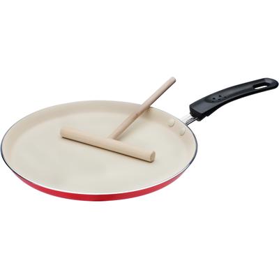 Crêpepfanne GSW, rot (rot, creme), Ø:26cm, Pfannen, Induktion Image
