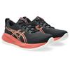 Laufschuh ASICS "GEL-CUMULUS 27", Gr. 38, schwarz, orange glow, Textil, sportlich, Schuhe