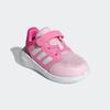 Klettschuh ADIDAS SPORTSWEAR "TENSAUR RUN 3.0 KIDS", Gr. 23, pink (clear pink, cloud weiß, pulse magenta), Textil, Synthetik, sportlich, Schuhe, für Kinder