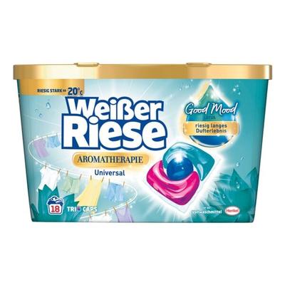 Weißer Riese Vollwaschmittel Aromatherapie Trio Caps »Good Mood Lotus« 216 g Image