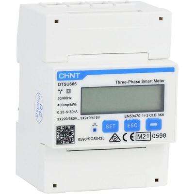 G DTSU666-CT 3×230/400V 1.5(6)A RS485MID Drehstromzähler digital MID-konform: Ja 1 St. - Chint Image