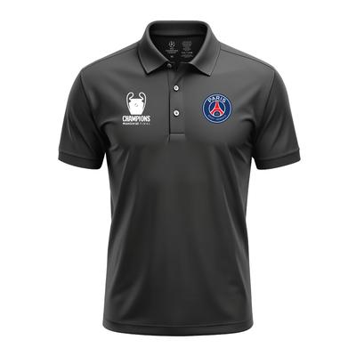 PSG UCL Champions 2025 Polo - Schwarz Image
