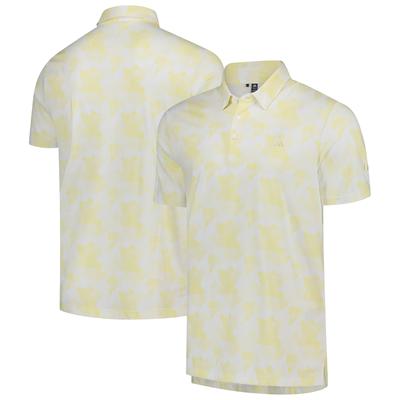 The Open adidas All Over Print Polo - Weiß/Gelb Image
