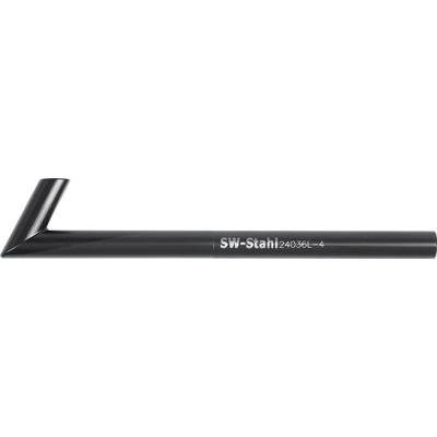 Sw Stahl Öl-Einfülladapter, abgewinkelt, mittel [Hersteller-Nr. 24036L-4] Image