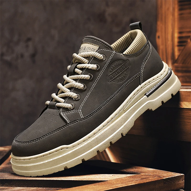 Herren schuhe Casual Sportschuhe vier Jahreszeiten weiche Sohlen bequeme Outdoor-Arbeits kleidung Schuhe Sicherheits schuhe Mode Jugend Socken Schuhe