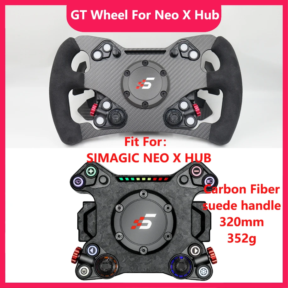 SIMPUSH Formula F1 Racing Sim Wheel Mod GT3 GT4 Sim Racing Simracing für SIMAGIC Neo X Hub Image
