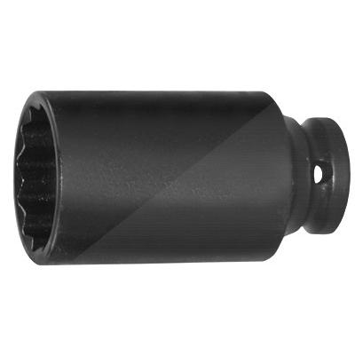Sw Stahl IMPACT-Steckschlüsseleinsatz, 1/2, Zwölfkant, 24 mm, tief [Hersteller-Nr. 10189L] Image