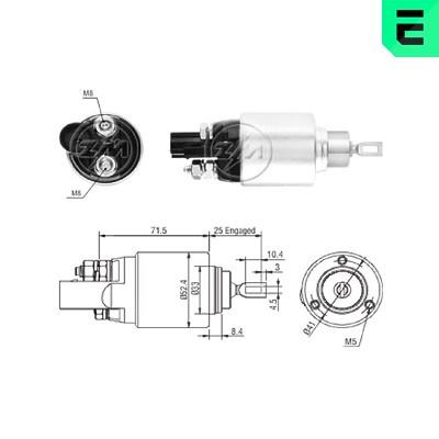 Era Magnetschalter, Starter [Hersteller-Nr. ZM381] für Audi, Seat, Skoda, VW Image