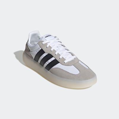 Sneaker ADIDAS SPORTSWEAR "BARREDA DECODE", Gr. 38,5, schwarz-weiß (cloud weiß, core schwarz, grau two), Leder, Textil, sportlich, Schuhe Image