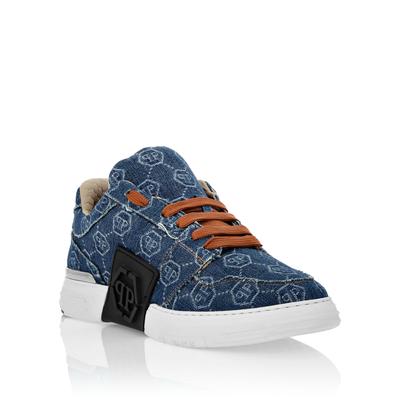 Denim Lo-Top Sneakers Monogram Image