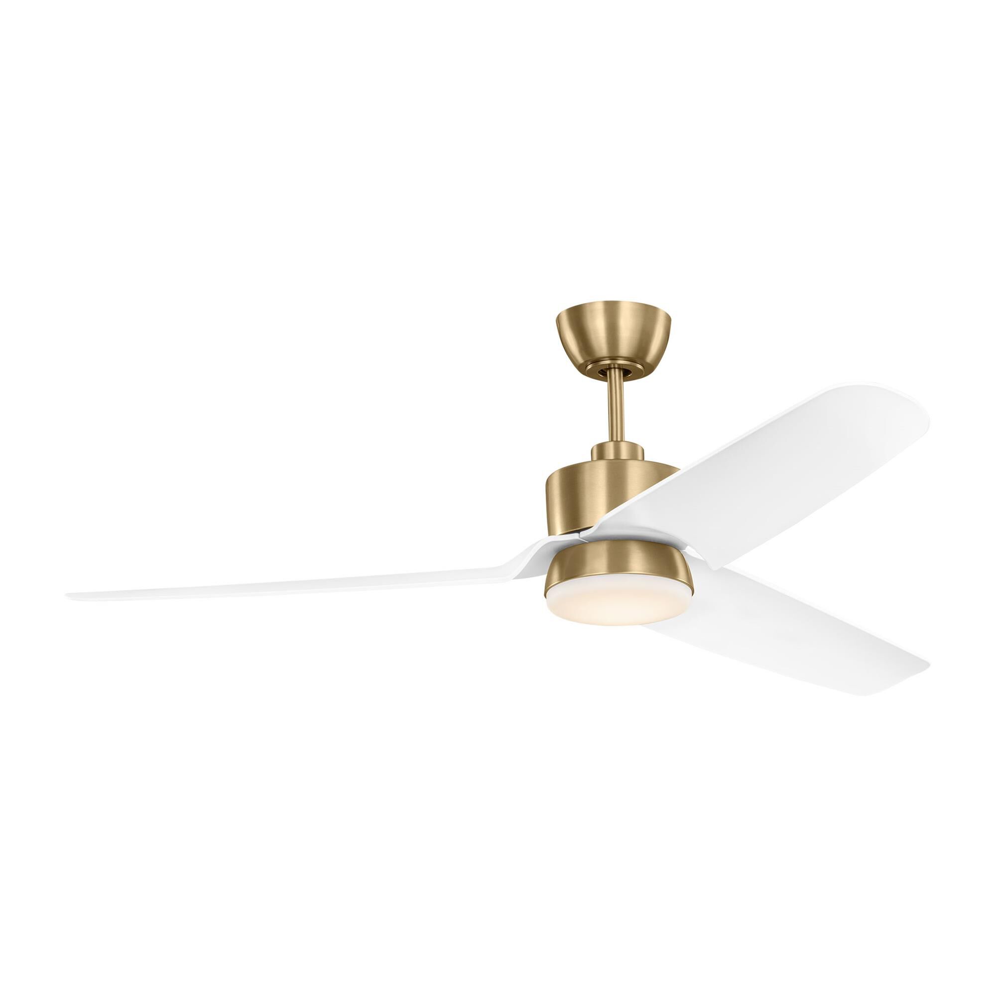 Visual Comfort Fan Collection Colgin 56 Inch Ceiling Fan with Light Kit - 3CGR56SBD