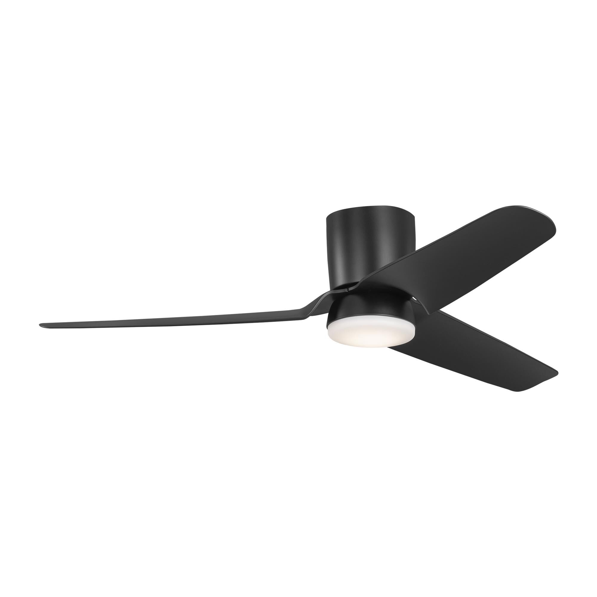 Visual Comfort Fan Collection Colgin 56 Inch Flush Mount Fan with Light Kit - 3CGHR56MBKD