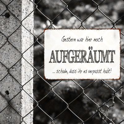 "TEMU 1pc Rustic German Wall Art - " It Was Here" Tin Sign With Wooden Door Design, Iron Material For Decor, Easy-to-hang" Image