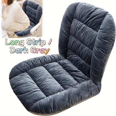 TEMU Solid Color Non-slip Rocking Chair Cushion, Soft Desk Chair Cushion, Desk Chair Cushions Suitable For Offices Chair And Home Chair, Comfortable And Warm Cushion, Chair Pads Lhy4pcs-1 Image