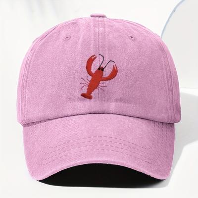 TEMU Vintage Washed Baseball Cap With Embroidery - , Lightweight, Breathable, Sun Protection For - Ideal For Outdoor Activities, Truck Driver Style, Driver Ha Image