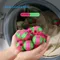 6pcs Nylon Laundry Balls Fabric Softener Anti-tangle Friction Ball for Drum Washing Machine Removes Lint From Clothes Granules