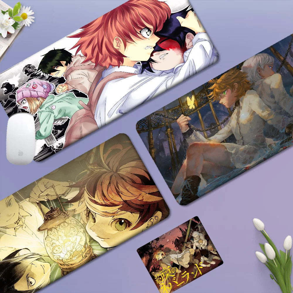 The Promised Neverland Large XXL Gaming Laptop Computer Desk Mat Mouse Pad Mouse Mat Notbook Mousepad Gamer Image