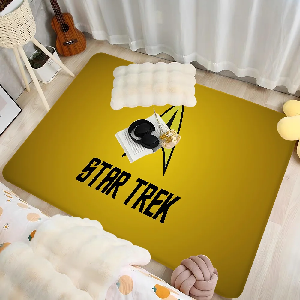 S-Star T-Trek-s Anime Bodenmatte Kinderzimmer Schlafzimmer Dekoration Balkon Anti-Rutsch-Fußmatte Wohnzimmer Willkommensteppich Image