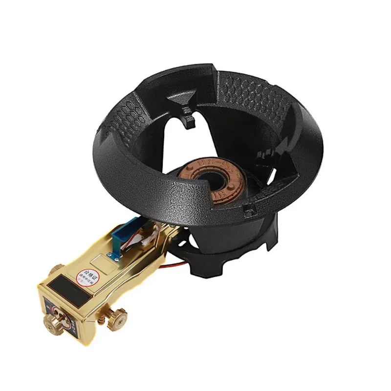 Kommerzieller Fierce Fire Gasherd, einzelner Gasherd, Wokbrenner, energiesparender Gasherd für die Küche, Kochfeld Image