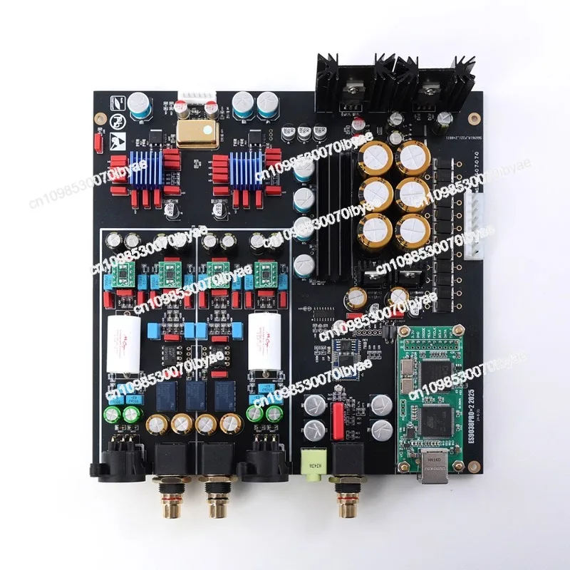 Dual Core ES9038PRO Decoding Board DAC Board unterstützt DSD Decoding 384K Lossless Fiber Coaxial Decoder Image