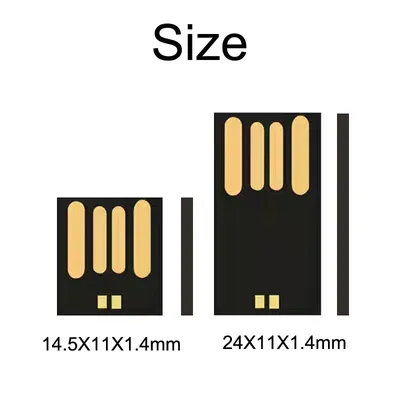 USB2.0 Short UDP Udisk Chip Flash 4GB 8GB 16GB 32GB 64GB 15X11X1.4mm Image
