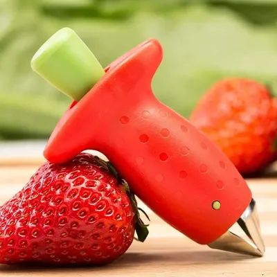 Strawberry Stem Remover Tomato Stem 1pc Remover Pineapple Hole Seed Remover Vegetable Cutter Kitchen Gadget