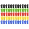 60 Sock Clips for Washing Machine and Dryer, Sock Clips with Hooks,Sock Holder Washing Machine, Directly Into the Drawer