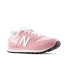 Sneaker NEW BALANCE "500", Gr. 38, pink, sea salt, Leder, Textil, mehrfarbig, sportlich, Schuhe