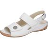 Sandale WALDLÄUFER "HELIETT", Damen, Gr. 3,5 (36), weiß, Glattleder, klassisch, Schuhe, Sommerschuh, Sandalette, Keilabsatz, mit Klettverschlüssen, H-Weite, Topseller