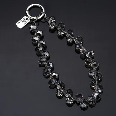 TEMU Luxury And High-end Phone Case Universal Hand Chain Short Hanging String Pendant With Card Paper Keychain Trend Image