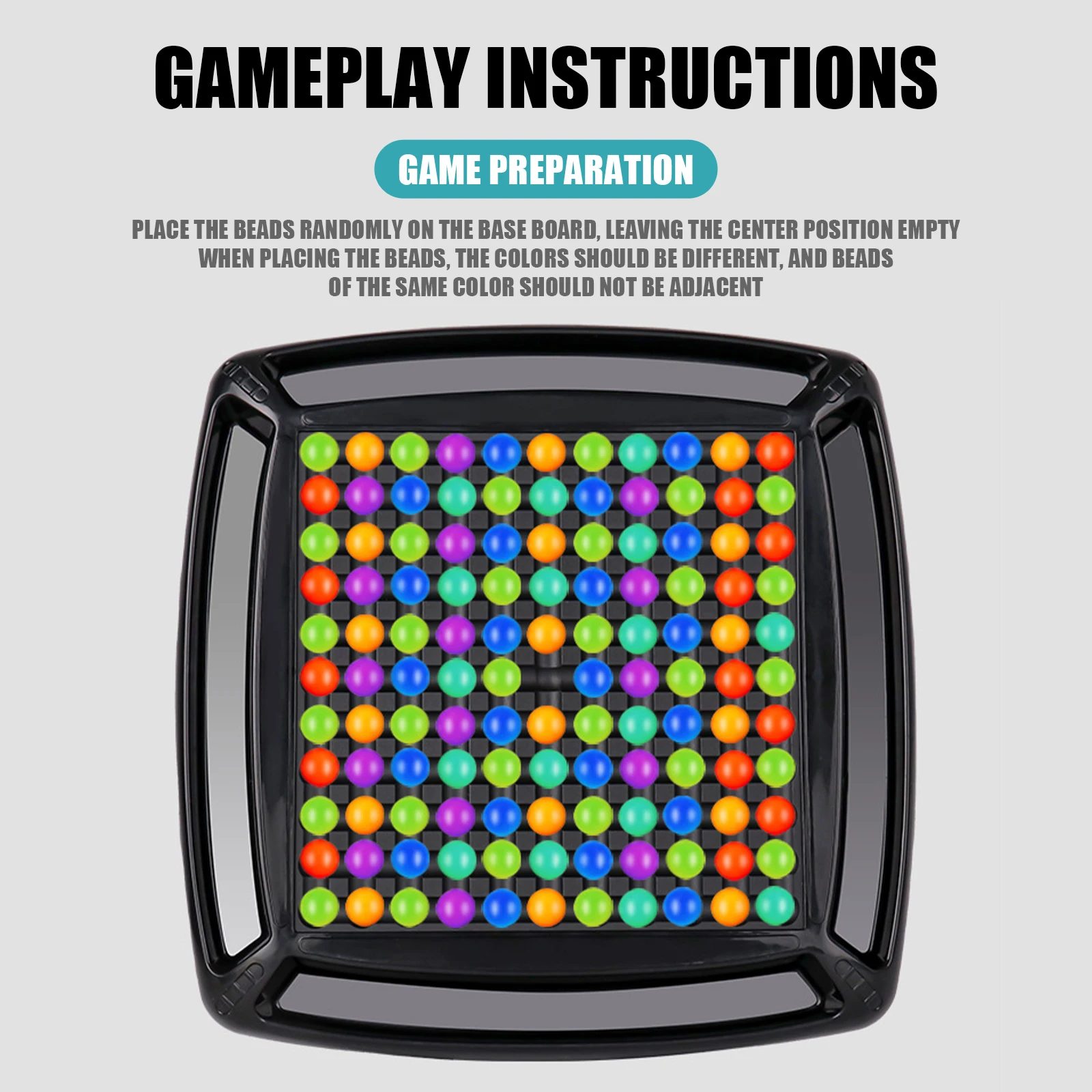 Parent Child Interaction, Happy Rainbow, Fun Game, Chessboard, Toys, Logic, Focus, Children'S Cognitive And Thinking Training